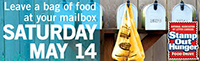 Letter carriers food drive logo