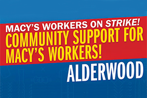Community Support for Macy's Workers